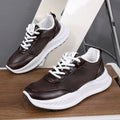 Damen Sneaker aus hochwertigem Leder mit dämpfender Sohle R&B