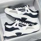 Damen Sportliche Sneakers mit atmungsaktiver Oberflächenstruktur