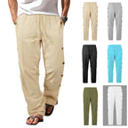 Herren modische Designerhose mit Knopfleiste und verstellbarem Bund R&B