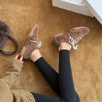 Damen Bequeme Sneakers aus hochwertigem Wildleder mit atmungsaktiver Innensohle R&B