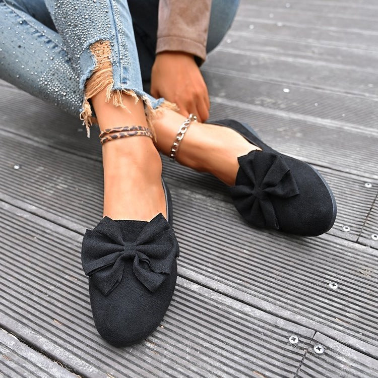 Damen Ballerinas mit eleganter Schleifenverzierung R&B