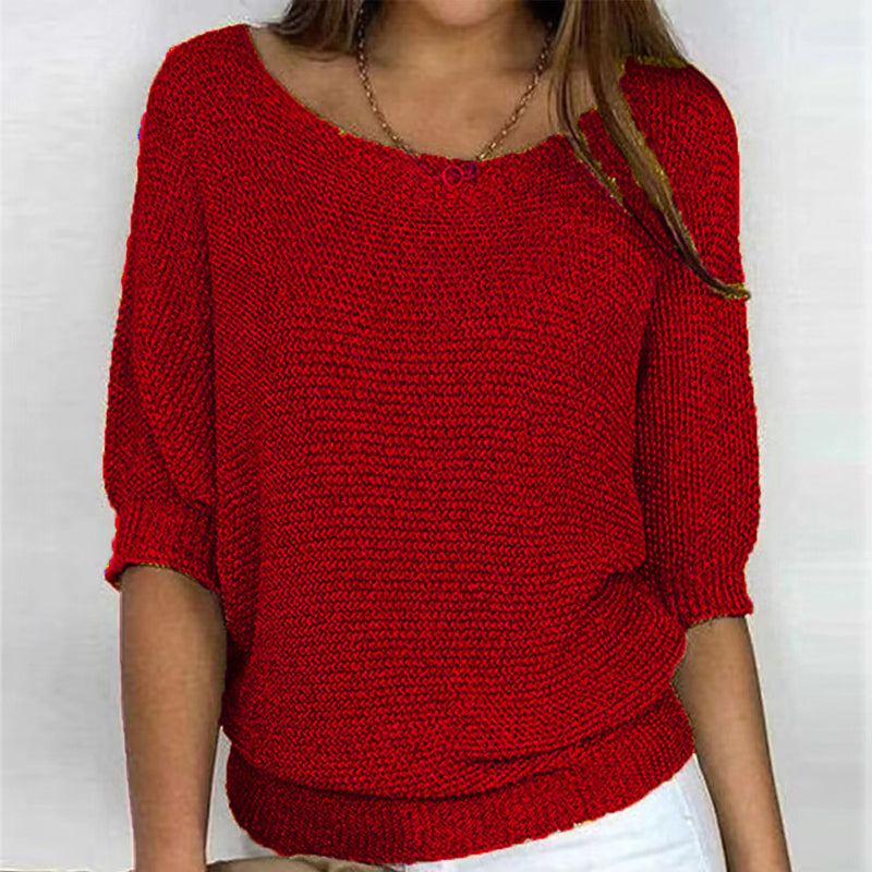 R&B | Einfarbiger Pullover
