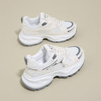 Damen Trend Sneakers mit atmungsaktivem Mesh-Obermaterial und dämpfender Sohle R&B