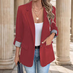 Damen Blazer mit Streifenmuster R&B
