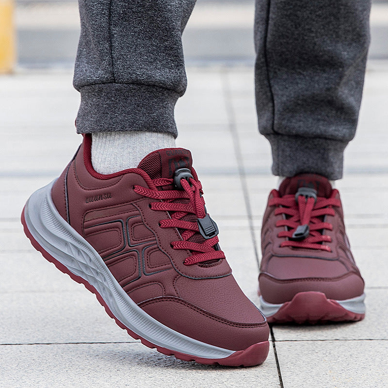 Damen Sportliche Lace-Up Sneakers mit atmungsaktivem Obermaterial und dämpfender Sohle R&B
