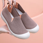 Damen Atmungsaktive Slip-On Sneakers mit flexiblem Einsatz R&B