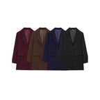 Damen eleganter Blazer mit tailliertem Schnitt R&B