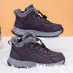 Damen Winterwanderschuhe mit isolierendem Warmfutter und rutschfester Profilsohle R&B