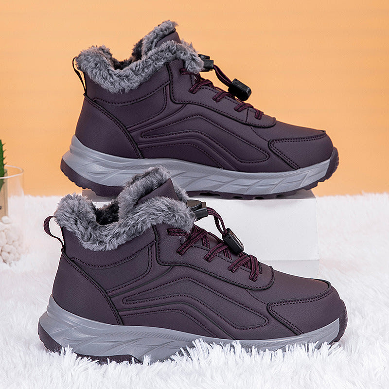 Damen Winterwanderschuhe mit isolierendem Warmfutter und rutschfester Profilsohle R&B