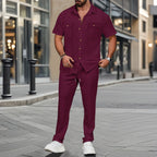 Herren Hochwertiges Freizeitanzug-Set mit modernem Schnitt R&B