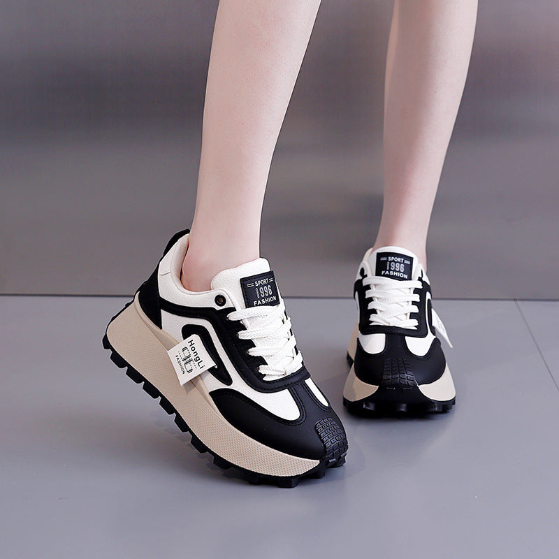 Damen Trendige Chunky Sneakers mit erhöhter Profilsohle R&B