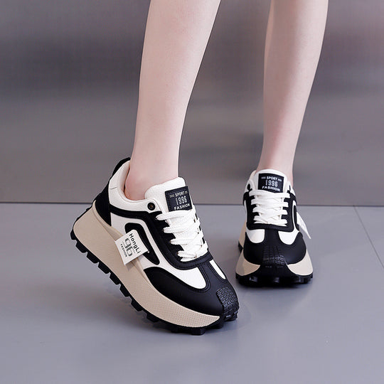 Damen Trendige Chunky Sneakers mit erhöhter Profilsohle R&B