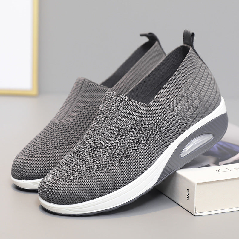 Damen Bequeme und luftige Slip-On Sneaker mit Dämpfungstechnologie R&B