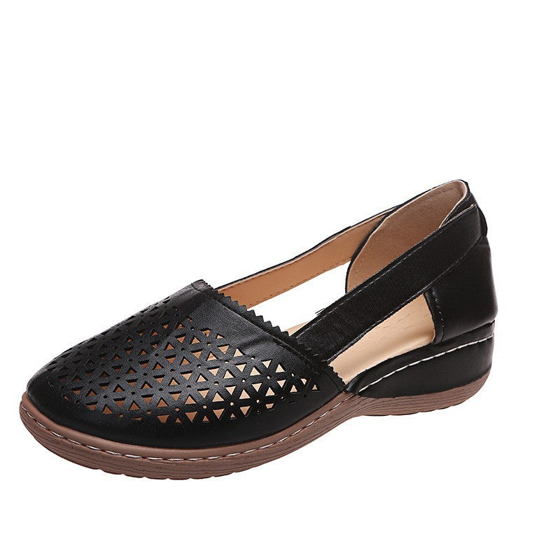 Damen Atmungsaktive Slip-On Sandalen mit seitlicher Öffnung und modischem Design R&B