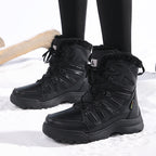 Damen Isolierte Winterstiefel mit rutschfester Sohle und wärmendem Futter R&B
