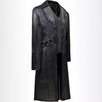 Damen elegante lange jacke mit gefüttertem Innenfutter R&B