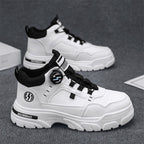 Damen Sneakers mit atmungsaktiver High-Top Konstruktion und rutschfester Profilsohle R&B