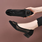 Damen Elegante Ballerinas mit modischem Applikationen