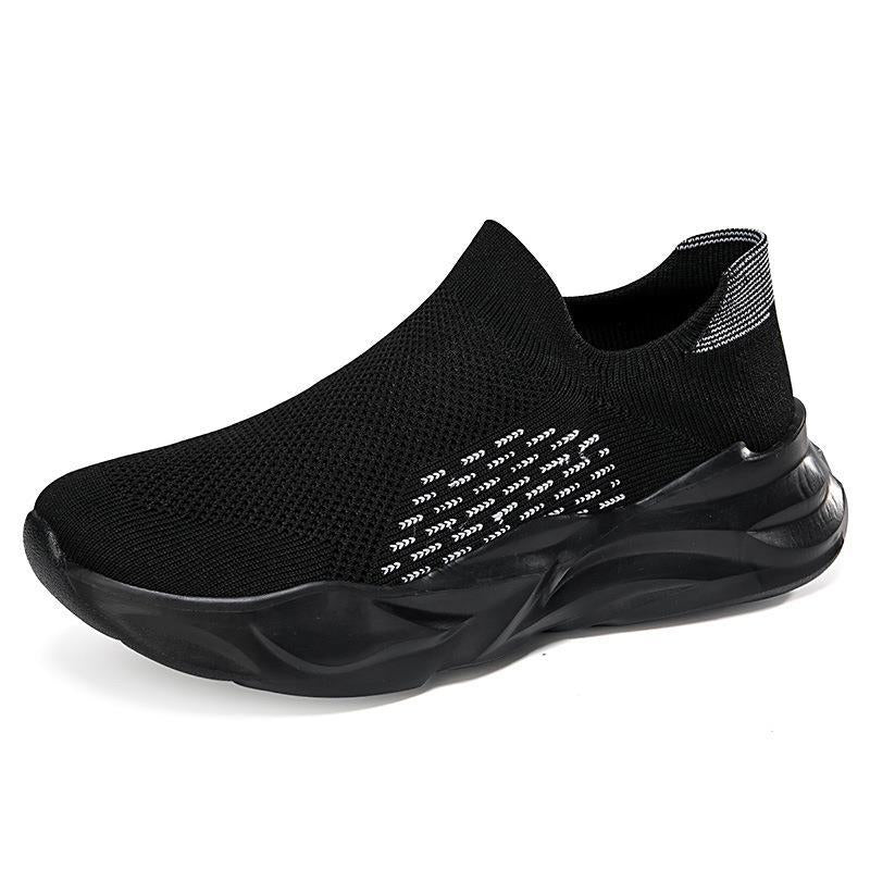 Damen Atmungsaktive Sneaker mit elastischem Strick-Obermaterial