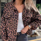 Damen Freizeitjacke im angesagten Leopardenmuster R&B