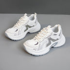Damen Hochwertige Sport Schnürschuhe mit Atmungsaktivem Mesh und Dämpfungssystem R&B
