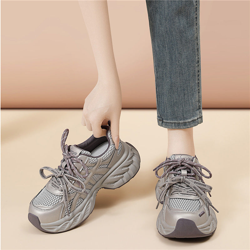 Damen Atmungsaktive und gedämpfte Sportschuhe mit dynamischer Sohle R&B