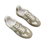 Damen Lässige Sneaker mit oberflächlichem Wildleder und atmungsaktivem Obermaterial