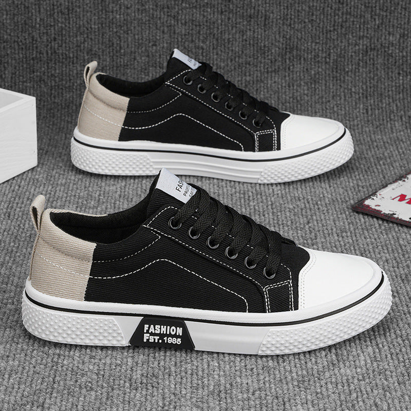 Damen Modische Sneakers mit kombiniertem Obermaterial