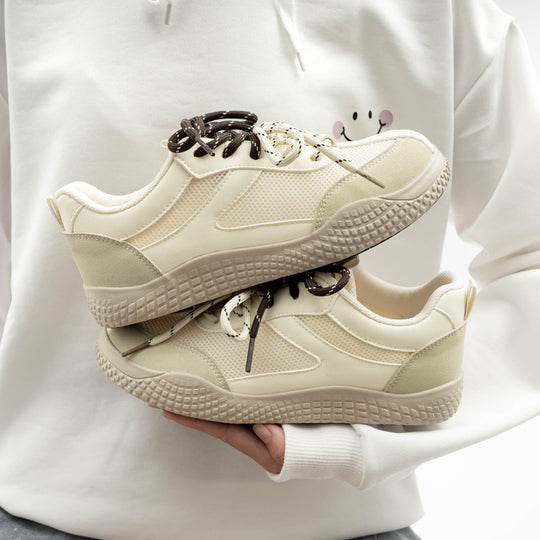 Damen Sportliche Sneakers mit atmungsaktiver Mesh-Oberfläche und flexiblem Dämpfungssystem R&B