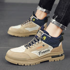 Damen Sportliche Schnürstiefel mit atmungsaktiver Mesh-Oberfläche und rutschfester Sohle