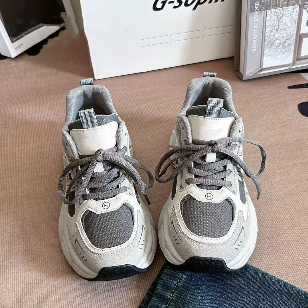 Damen Sportliche Sneakers mit atmungsaktivem Obermaterial und stabiler Profilsohle R&B