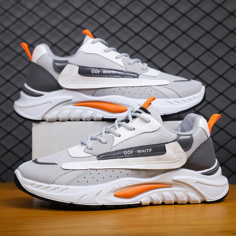 Damen Sportliche Sneakers mit atmungsaktivem Mesh-Obermaterial und flexibler Dämpfung R&B