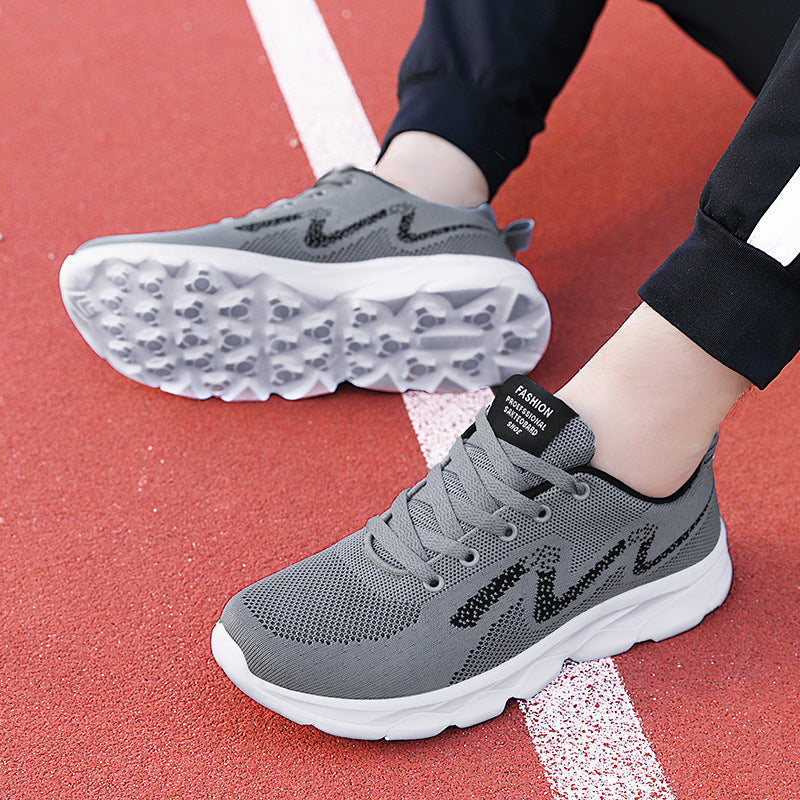 Damen Sportliche Sneakers mit atmungsaktivem Mesh-Obermaterial und stoßdämpfender Sohle  1774576066