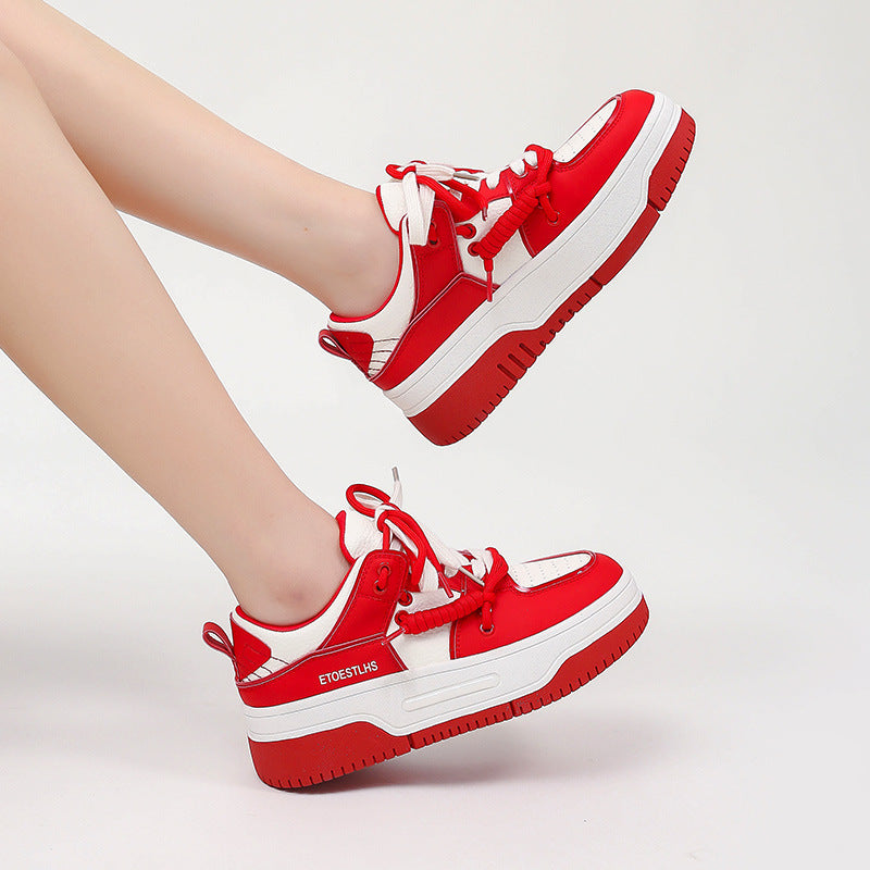 Damen Plattform-Sneaker mit modischem Design und komfortabler Profilsohle R&B