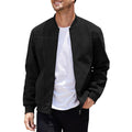 Herren stylische Bomberjacke mit sportlichem Schnitt R&B