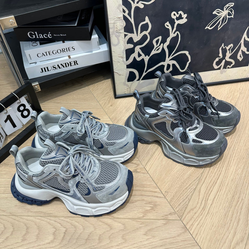 Damen Sportliche High-Performance Sneakers mit leichtem Mesh-Obermaterial und stoßdämpfender Sohle R&B
