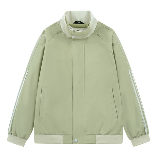 Damen sportliche Übergangsjacke mit hohem Kragen und seitlichen Eingrifftaschen R&B