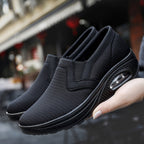Damen Atmungsaktive Slip-On Sneakers mit dämpfender Sohle und flexiblem Design R&B