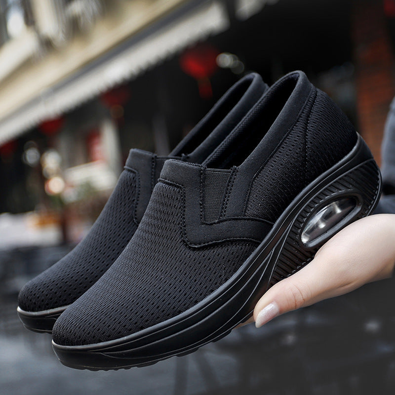 Damen Atmungsaktive Slip-On Sneakers mit dämpfender Sohle und flexiblem Design R&B