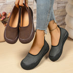 Damen bequeme Slip-On Schuhe mit rutschfester Sohle