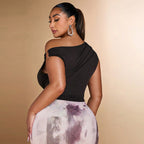 Damen Off-Shoulder-Top R&B