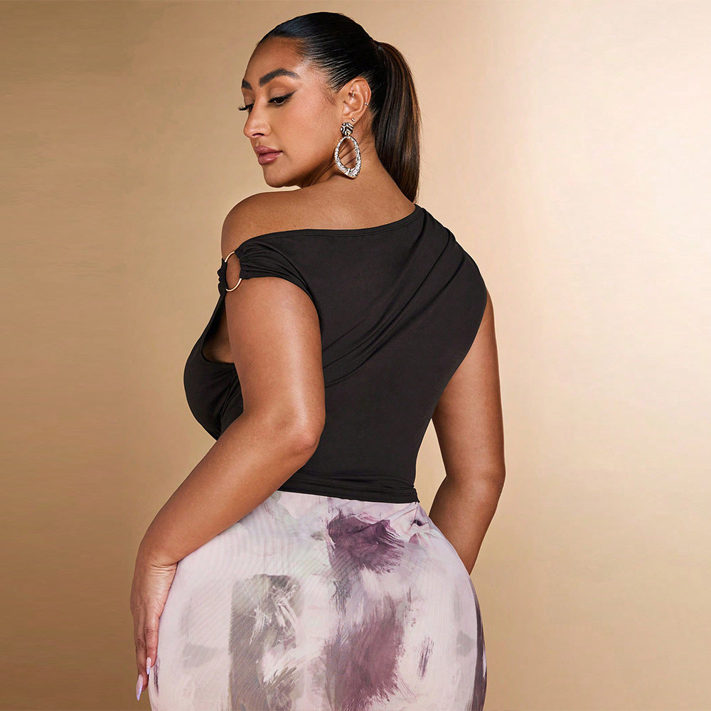 Damen Off-Shoulder-Top R&B