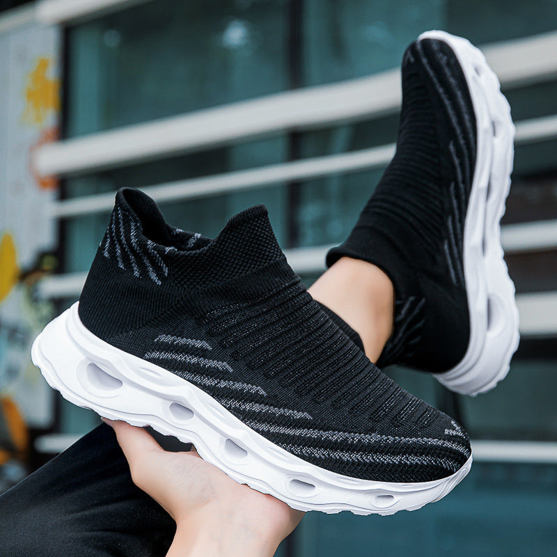 Damen Sportliche Knit Sneakers mit ergonomischer Dämpfungstechnologie