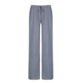 Damen Bequeme und luftige Sommerhose mit Streifenmuster und elastischem Bund R&B