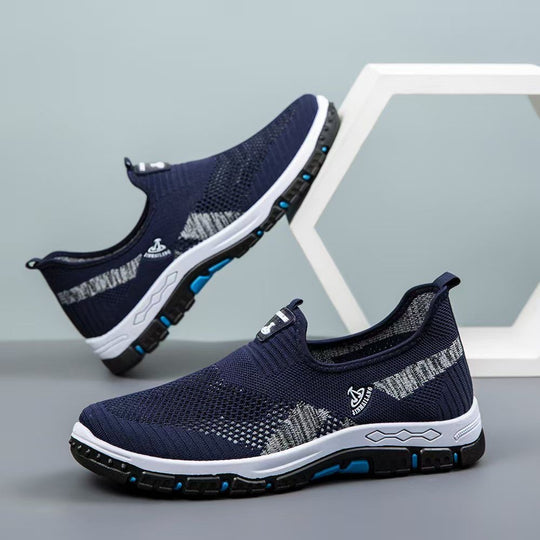 Damen Atmungsaktive Slip-On Sportschuhe mit flexibler Sohle R&B