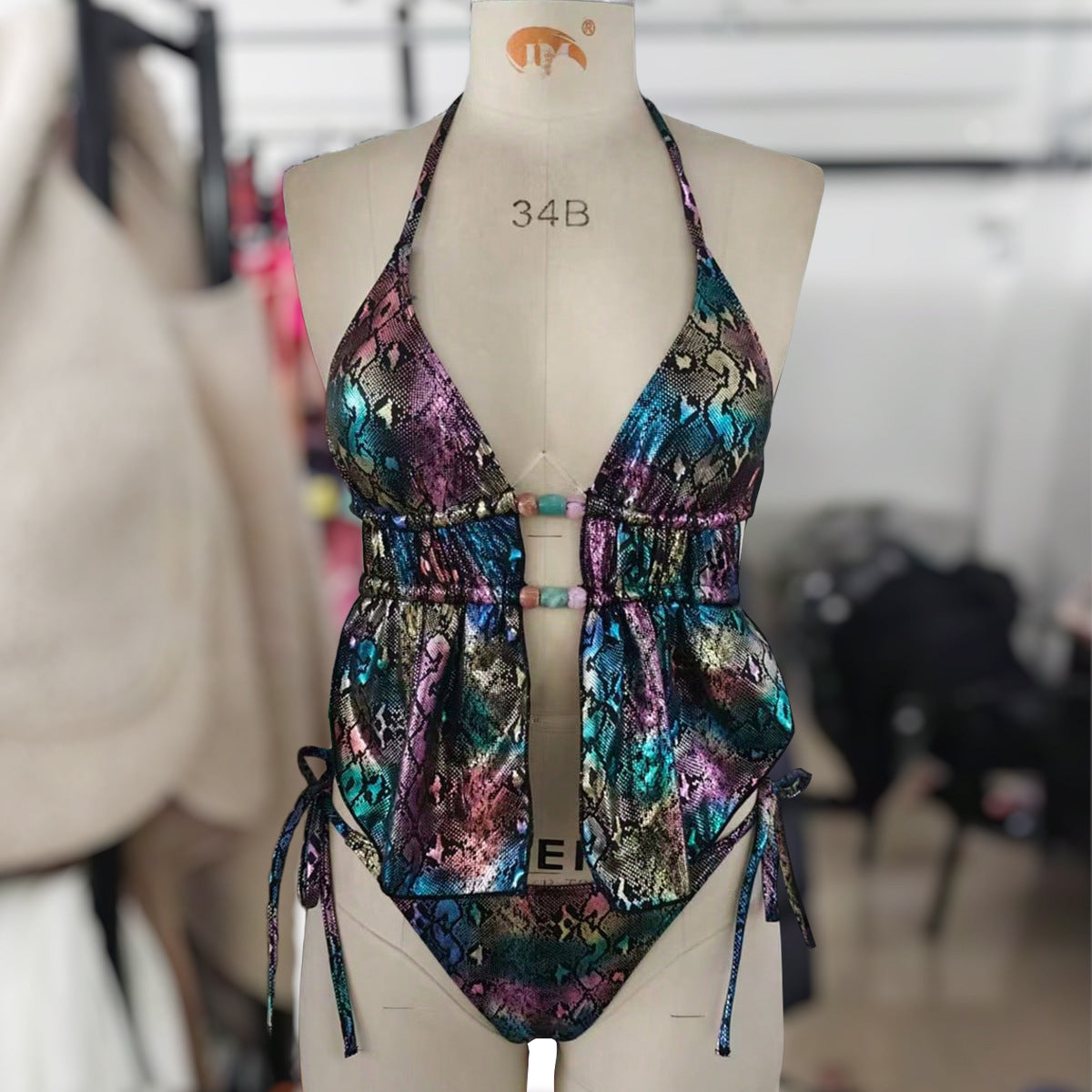 Damen Trendy Badeanzug mit einzigartigem Design R&B