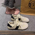 Damen Modische Sneaker mit strukturiertem Obermaterial und rutschfester Sohle R&B