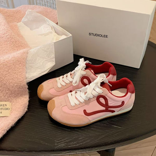 Damen Sneakers mit luxuriösem Wildleder und atmungsaktivem Mesh von R&B