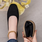 Damen Bequeme Strick-Ballerinas R&B