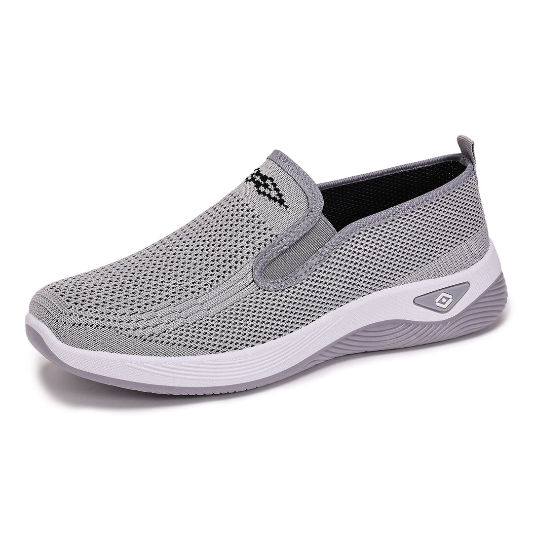 Damen Bequeme Slip-On Sportschuhe mit atmungsaktivem Netzdesign R&B